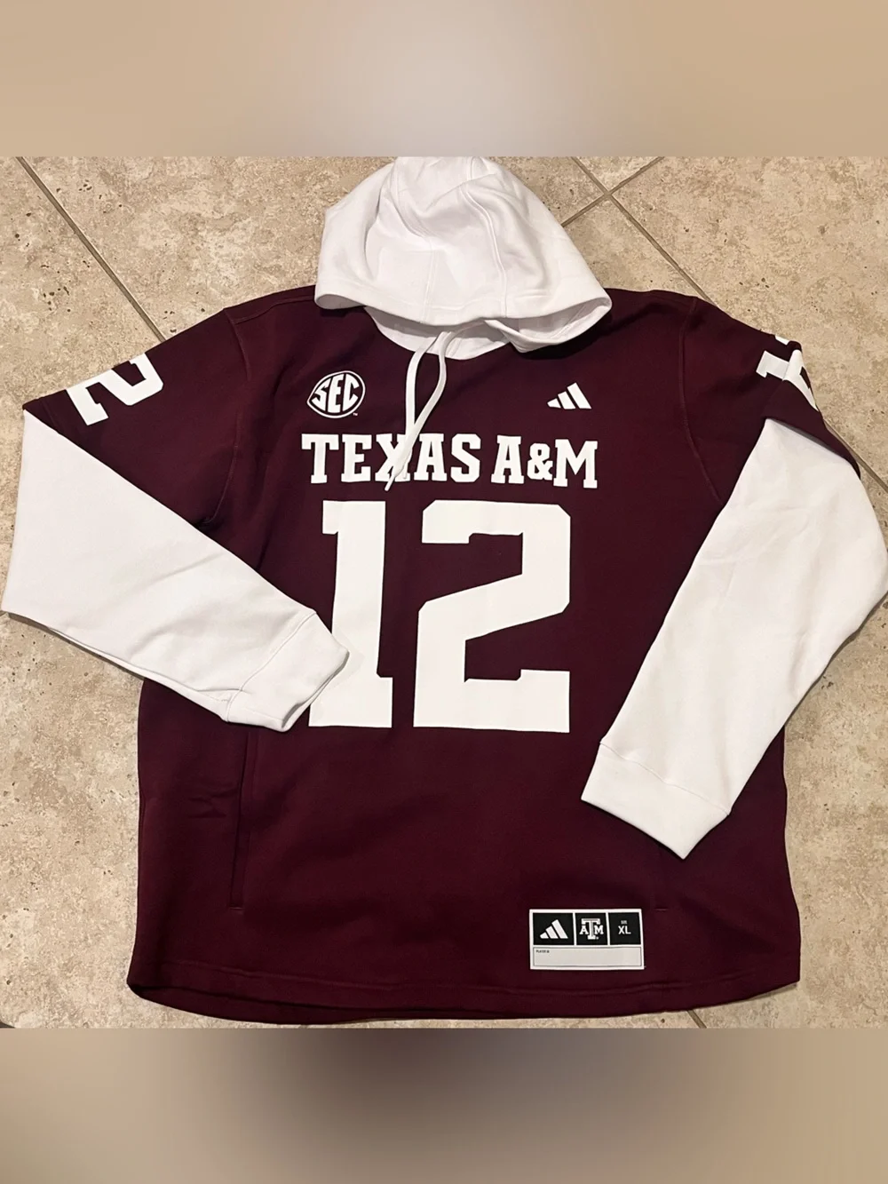 adidas crewneck layered